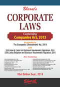  Buy Bharats CORPORATE LAWS Containing Companies Act, 2013 & Allied Laws